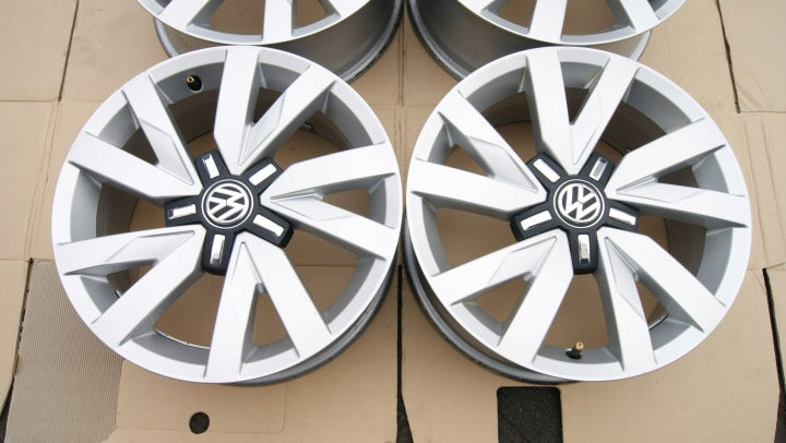 4x Alufelge 16 Zoll 6.5" 5x112 3GO601025A VW Passat Rim Wheel FEL8598072028of