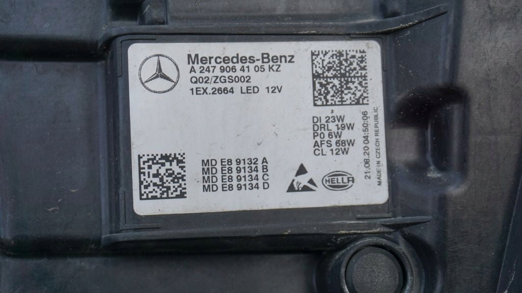 Frontscheinwerfer Mercedes-Benz Gla A2479064105 LED Ein Satz Headlight SCH7036501579gz