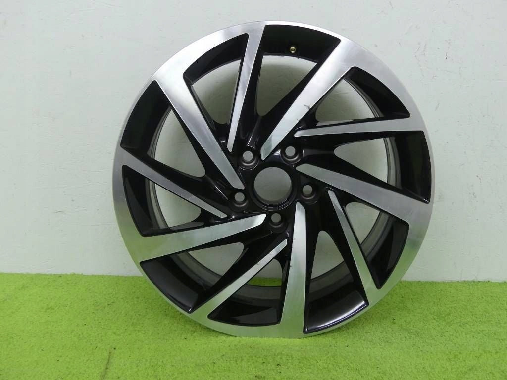 1x Alufelge 17 Zoll 7.0" 5x112 40ET Glanz Schwarz 5NA601025T VW Tiguan Rim Wheel FEL3335878278fs