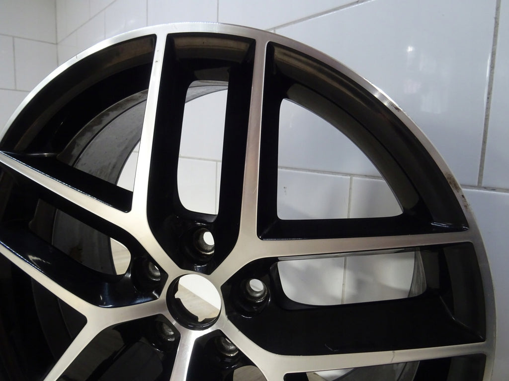 1x Alufelge 18 Zoll 7.5" 5x112 51ET Glanz Schwarz 5F0601025AB Seat Leon FEL6428030481rl