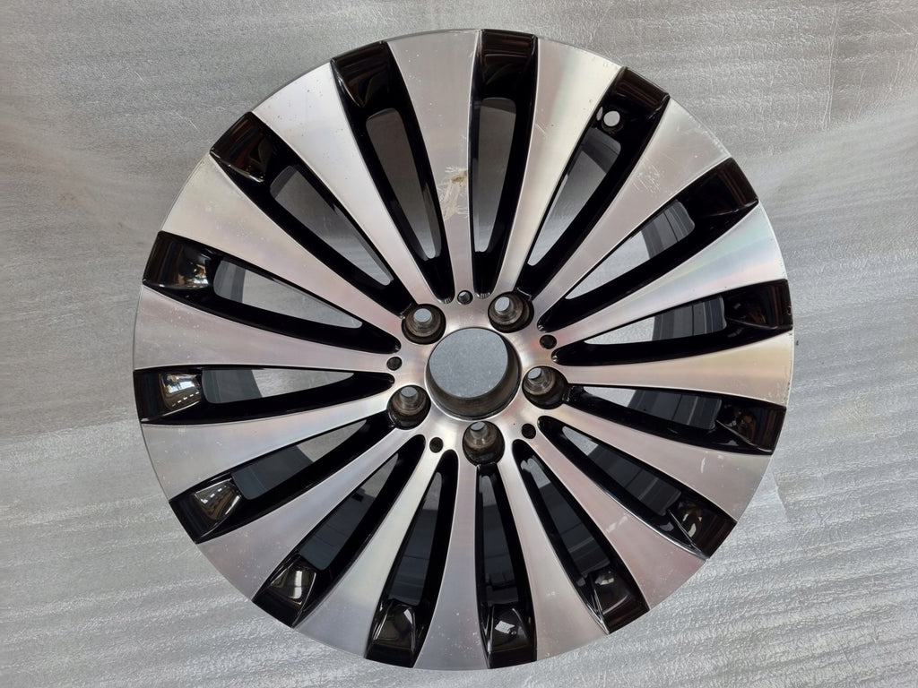 1x Alufelge 18 Zoll 9.0" 5x112 53ET Glanz Schwarz A2134014800 Mercedes-Benz FEL5054597269rb