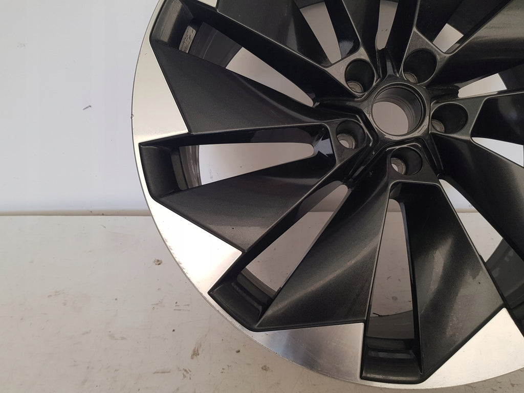 1x Alufelge 21 Zoll 9.0" 5x112 42ET Glanz Graphit 5LA601025BM Mg Enyaq Rim Wheel