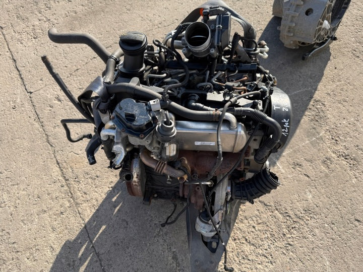 Motor VW T5 CAAC 2.0 TDI 140PS 103kW 160TKm Diesel Engine Komplett MOT3578927633sf
