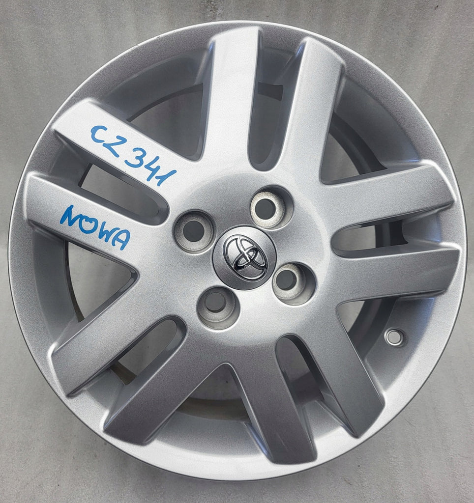 1x Alufelge 15 Zoll 5.5" 4x100 45ET PZ406-B0675-ZC PZ406B0675ZC Toyota Corolla FEL8672406698ss