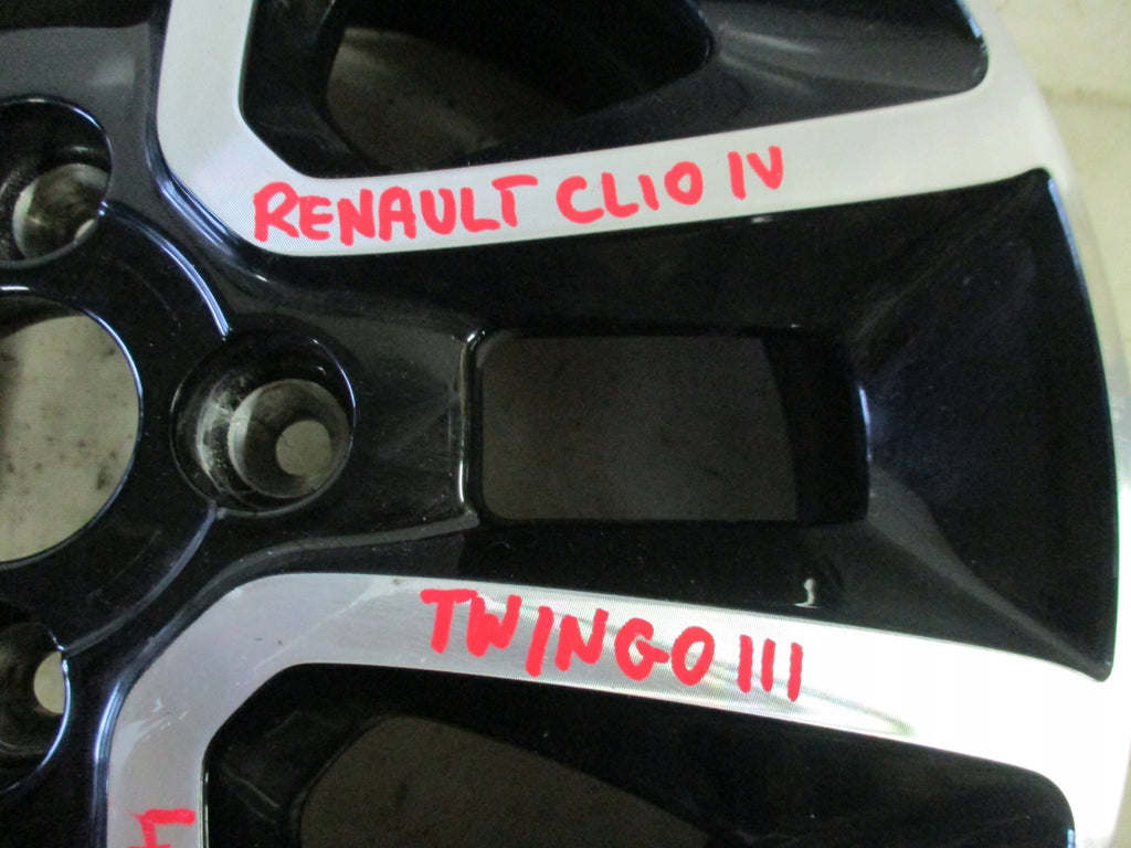 1x Alufelge 16 Zoll 6.0" 4x100 403004526R Renault Clio IV Twingo Rim Wheel FEL1000863990ss