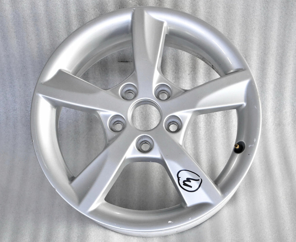 1x Alufelge 16 Zoll 6.0" 5x112 48ET Glanz Silber 8V0071496 Audi Rim Wheel