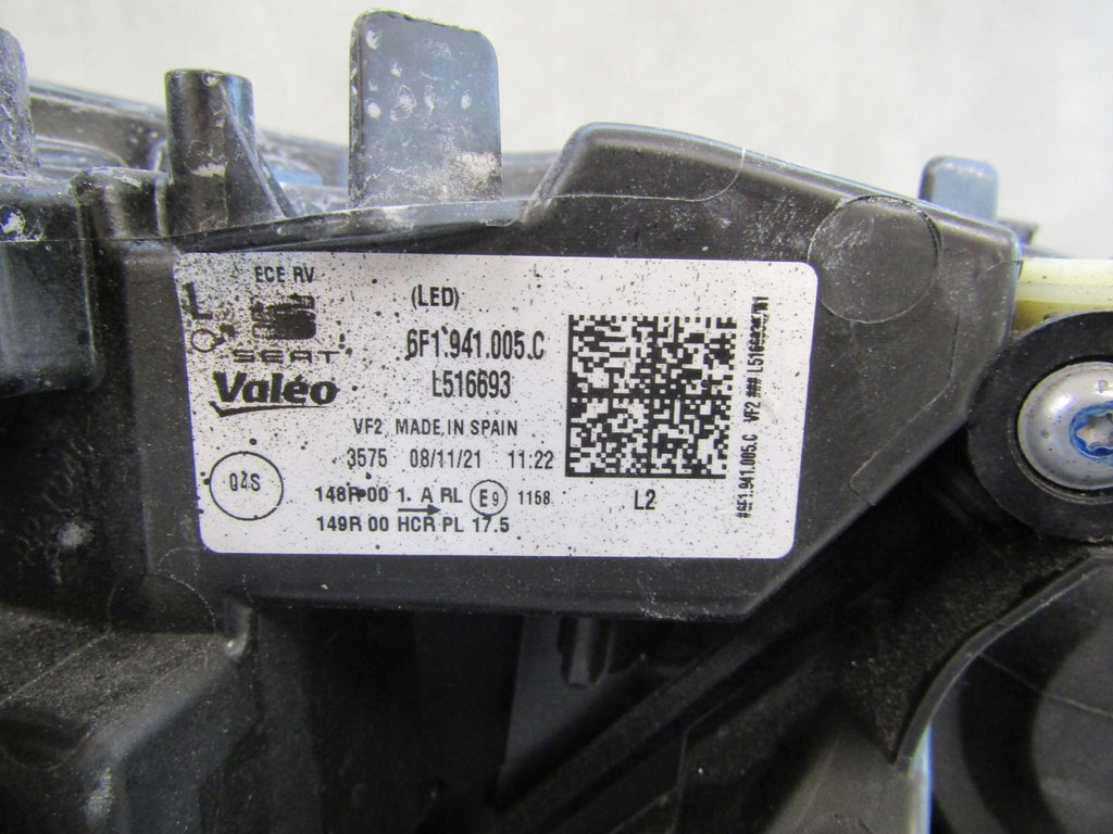 Frontscheinwerfer Seat Ibiza V 6F1941005C LED Links Scheinwerfer Headlight