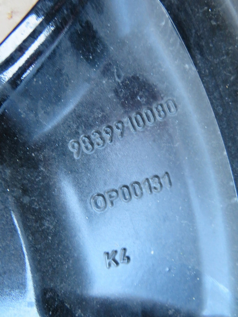 1x Alufelge 19 Zoll 7.0" 5x110 38ET Glanz Schwarz 9839910080 Opel Rim Wheel