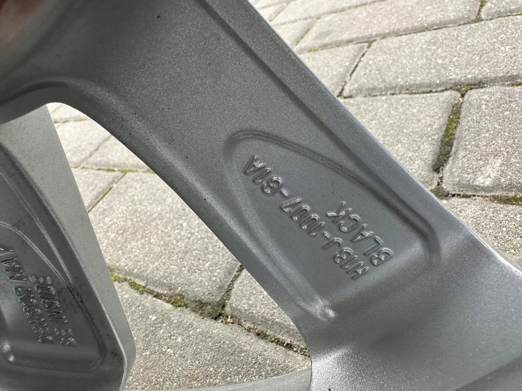 1x Alufelge 16 Zoll 6.5" 4x108 47 5ET H1BJ-1007-G1 Ford Fiesta Rim Wheel