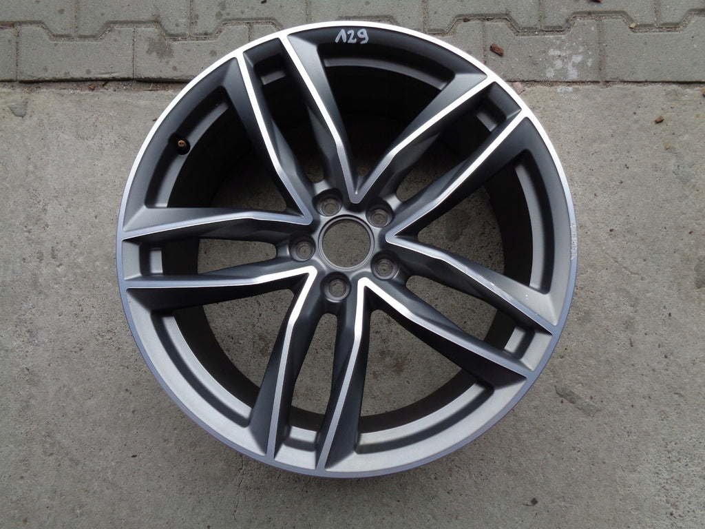 1x Alufelge 20 Zoll 8.5" 5x112 43ET Grau 4G9601025N Audi A6 C7 Rim Wheel