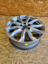 Load image into Gallery viewer, 1x Alufelge 18 Zoll 7.0" 5x114.3 50ET Glanz Silber 9965227080 Mazda Mx-5 I FEL3421944114vg
