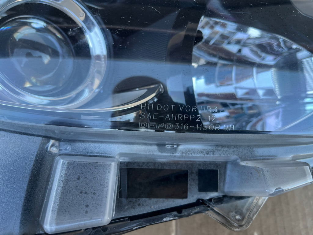 Frontscheinwerfer Mazda 3 13-16R Rechts Scheinwerfer Headlight SCH8206382533tg