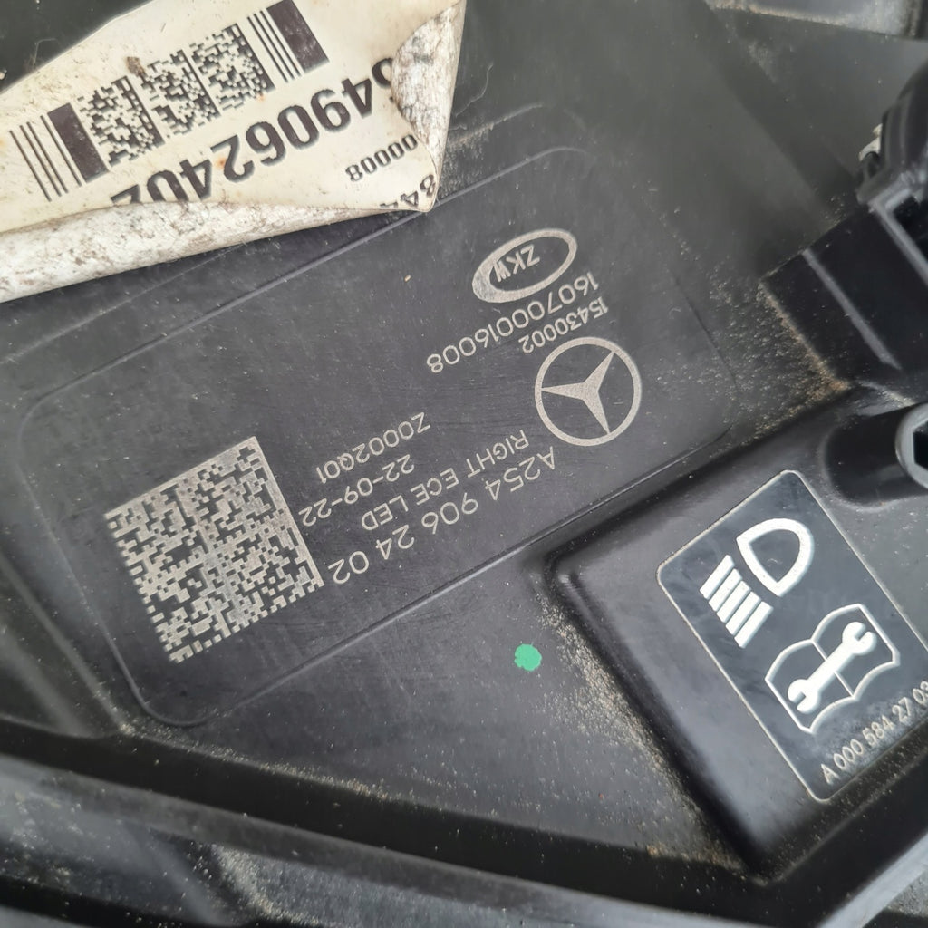 Frontscheinwerfer Mercedes-Benz Glc A2549062402 Rechts Scheinwerfer Headlight SCH5129870936oo