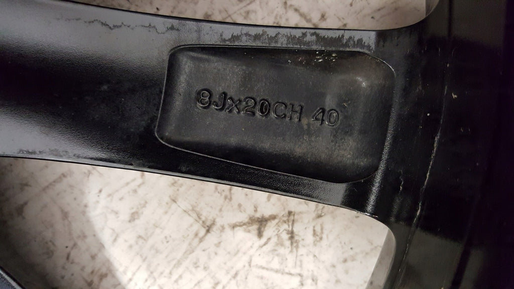 1x Alufelge 20 Zoll 8.0" 5x108 40ET Jaguar E Pace F Rim Wheel