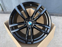 Laden Sie das Bild in den Galerie-Viewer, 1x Alufelge 19 Zoll 8.5" 5x112 25ET Glanz Schwarz 8092586 7850579 BMW 7 G11 G12 FEL6335448731cs