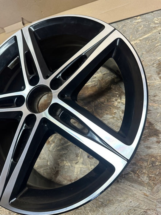 1x Alufelge 18 Zoll 7.5" 5x112 49ET Glanz Schwarz A1774010700 Mercedes-Benz W177 FEL9382820787mu
