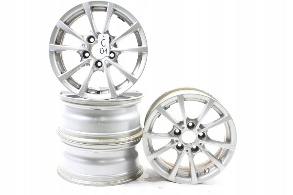 4x Alufelge 16 Zoll 7.0" 5x112 31ET Glanz Silber 6796236 BMW F36 Rim Wheel FEL9299993470wb