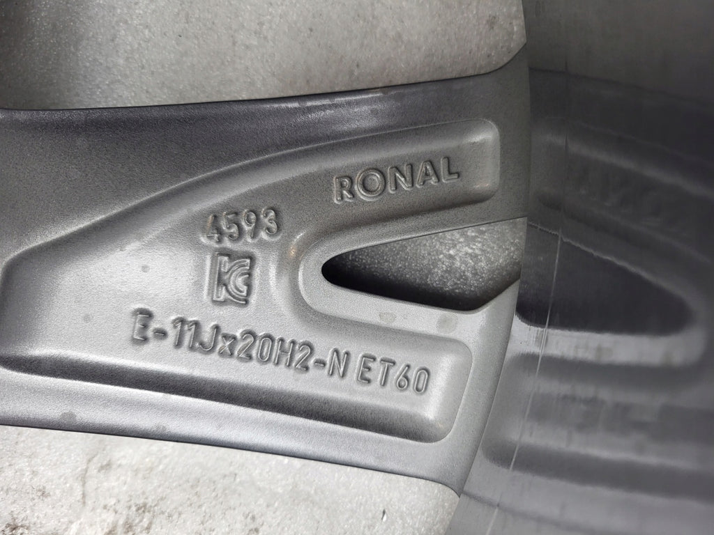 1x Alufelge 20 Zoll 11.0" 5x130 60ET Glanz Graphit 4J3601025AM Audi E-Tron Gt FEL2186216189of