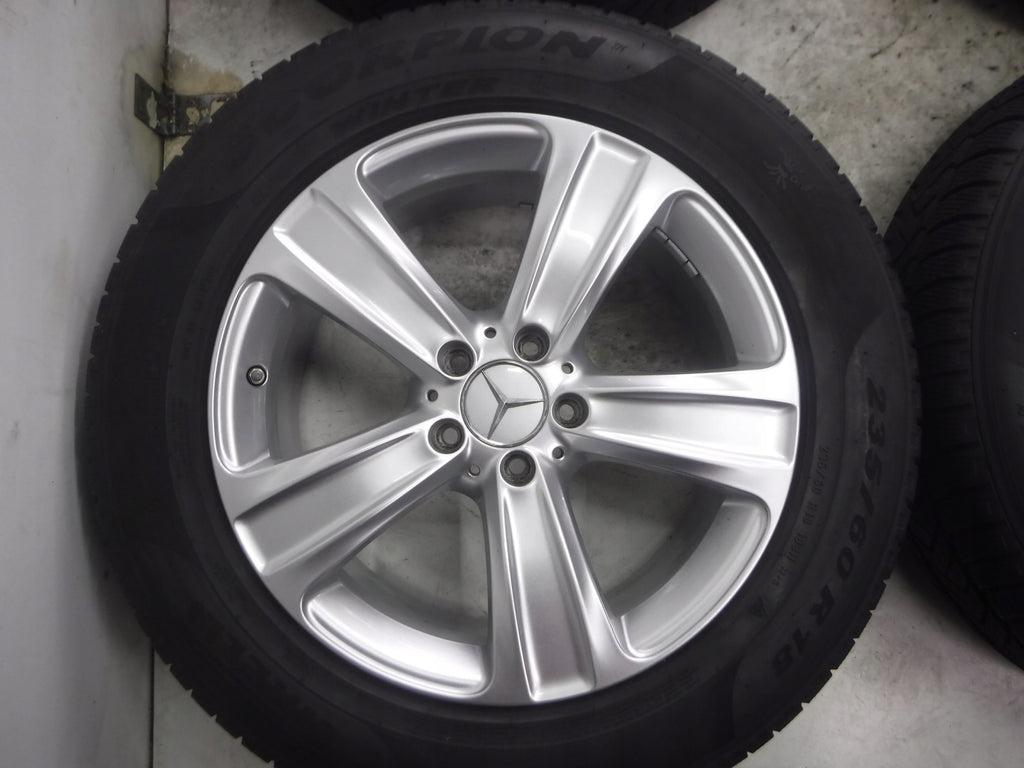 4x Alufelge 18 Zoll 8.0" 5x112 38ET Glanz Silber A2534012100 Audi 4 Glc I FEL1923448279yr