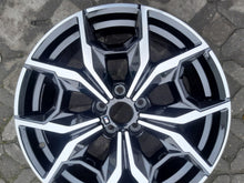 Load image into Gallery viewer, 1x Alufelge 19 Zoll 7.5" 5x112 32ET Glanz Schwarz 7916263 BMW X3 X4 Rim Wheel FEL9496507732wq