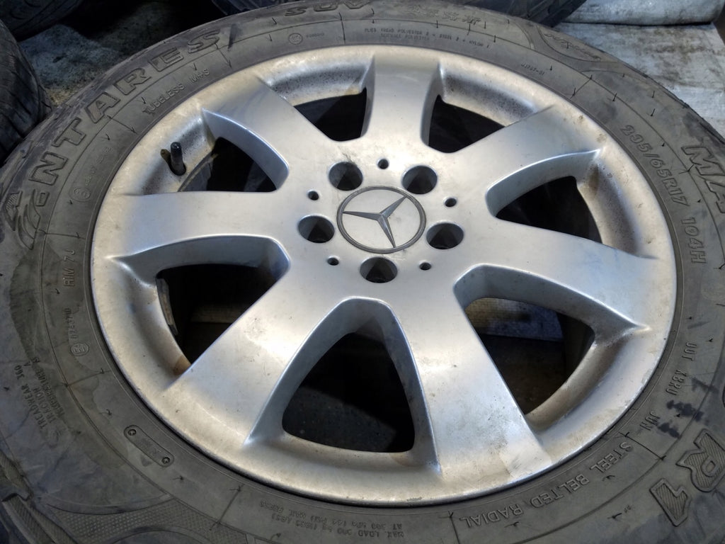 4x Alufelge 17 Zoll 7.5" 5x112 56ET Glanz Silber A2514011002 Mercedes-Benz W164 FEL2017345841yo