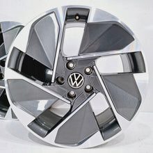 Load image into Gallery viewer, 4x Alufelge 18 Zoll 7.5&quot; 5x112 50ET Glanz Graphit 10A601025C Mg Id.3 Rim Wheel