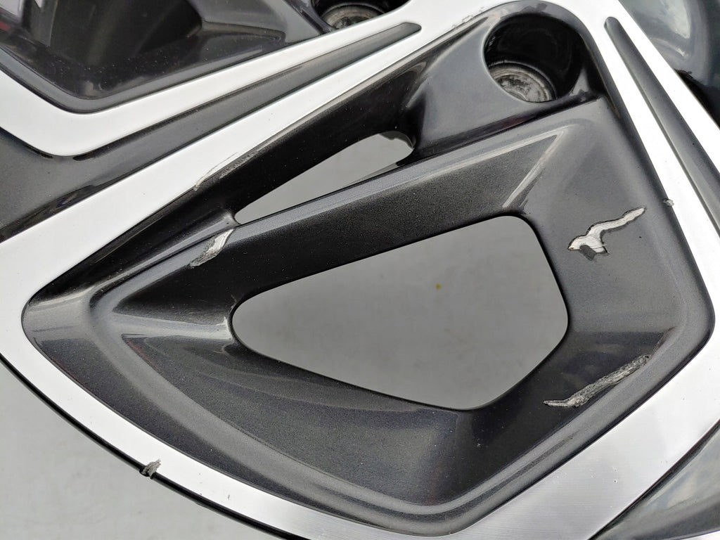 1x Alufelge 16 Zoll 6.5" 5x114.3 50ET Glanz Grau 52910-G4600 Hyundai I30 Mg