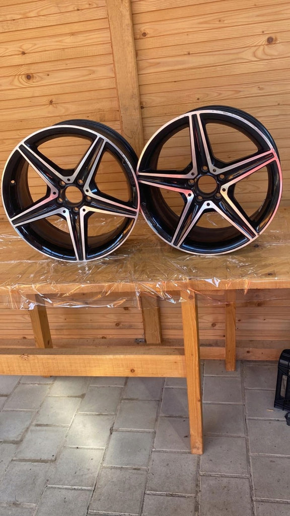 2x Alufelge 18 Zoll 8.5" 5x112 49ET A2054011200 Mercedes-Benz W205 Rim Wheel FEL5243913005qr