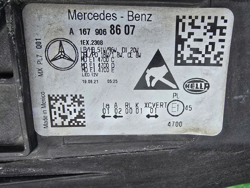 Frontscheinwerfer Mercedes-Benz Gle A1679068607 Full LED Rechts Headlight SCH9754440988py