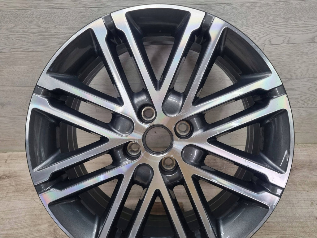 1x Alufelge 17 Zoll 6.5" 4x100 49ET Glanz Grau 52910-H8300 Kia Rio Mg Rim Wheel FEL8384999689xx