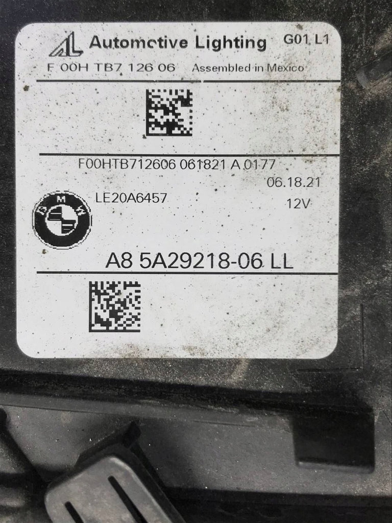 Frontscheinwerfer BMW X3 G01 G02 5A292186 LE20A6457 Laser Rechts Headlight SCH5819821410oc