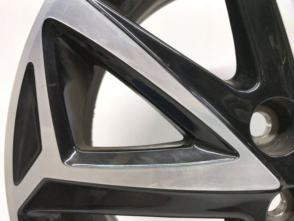 1x Alufelge 16 Zoll 6.0" 5x100 50ET Glanz Schwarz PW457-0D004 Toyota Yaris FEL4324019993od