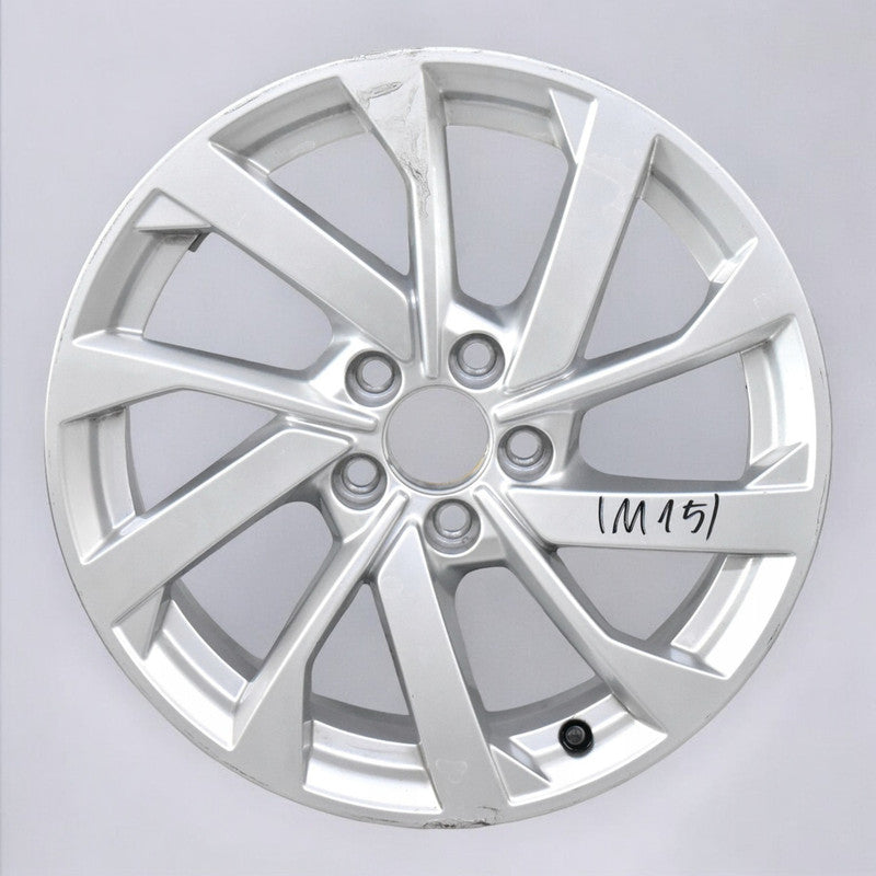 1x Alufelge 16 Zoll 6.5" 5x100 40ET Glanz Silber 82A601025B Audi A1 Rim Wheel