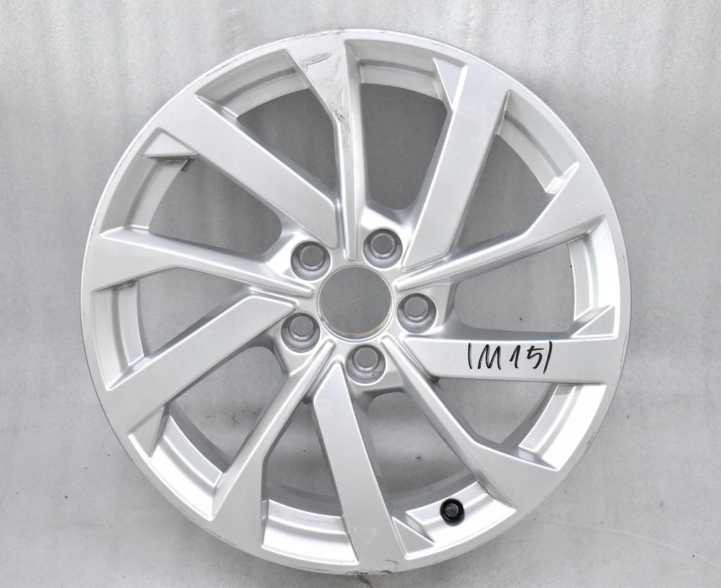 1x Alufelge 16 Zoll 6.5" 5x100 40ET Glanz Silber 82A601025B Audi A1 Rim Wheel FEL6992890244ut