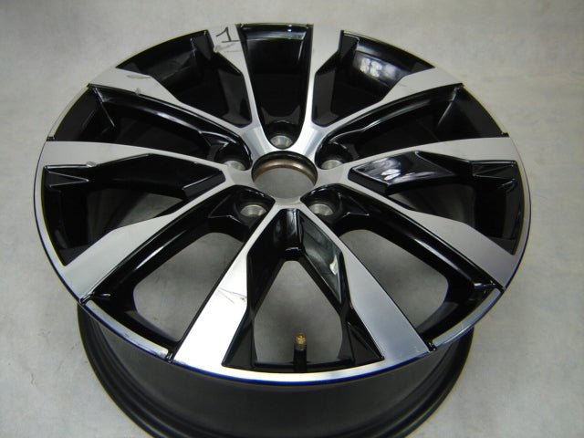 1x Alufelge 17 Zoll 7.0" 5x108 50ET Glanz Schwarz 31650337 Volvo V60 V40