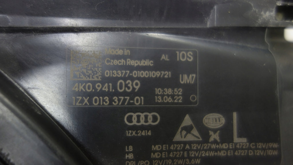 Frontscheinwerfer Audi A6 C8 4K0941039 Full LED Links Scheinwerfer Headlight SCH2979568159ml