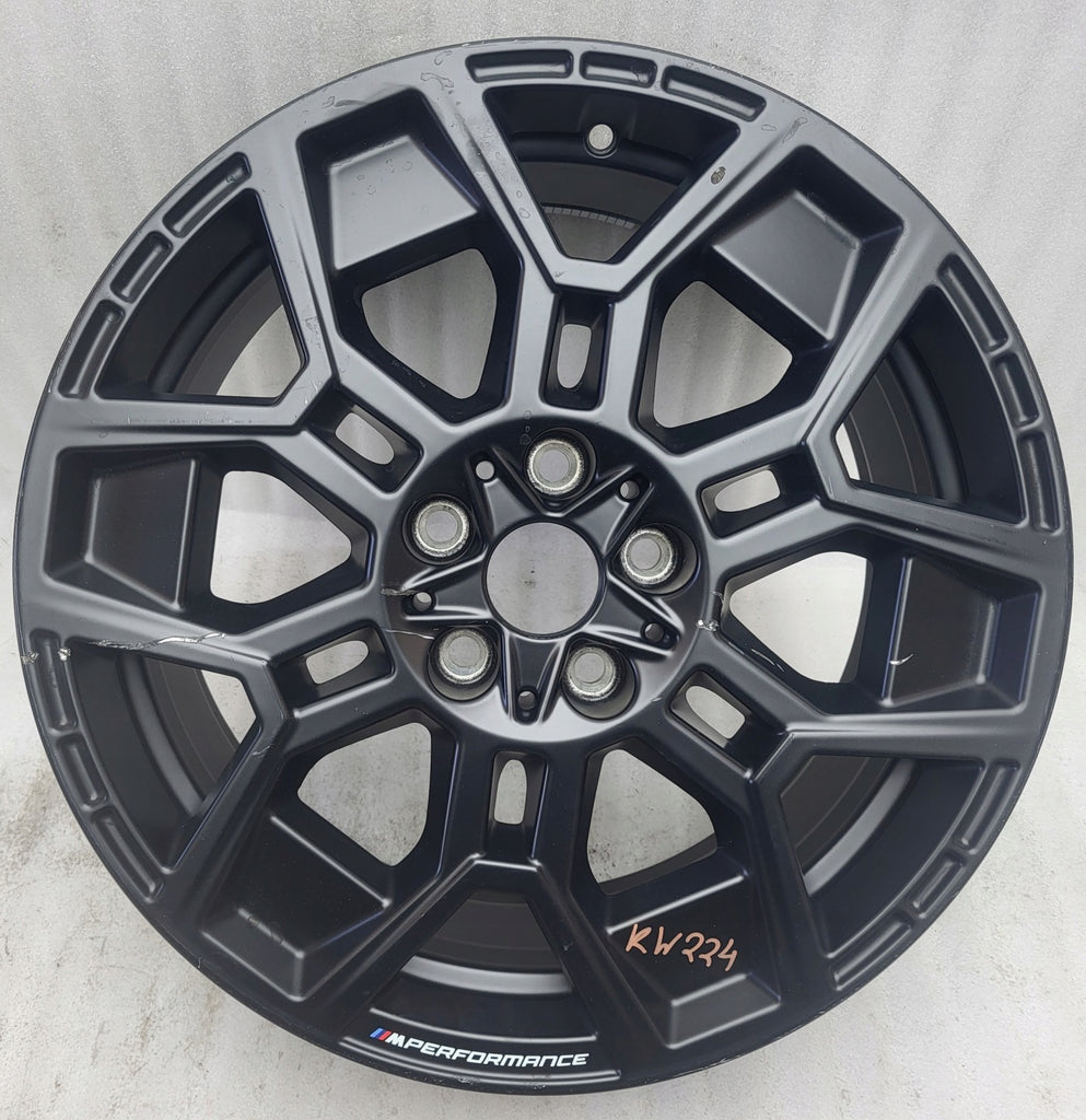 1x Alufelge 18 Zoll 7.5" 5x112 50ET Matt Schwarz 6898047 BMW Rim Wheel FEL2236325943le