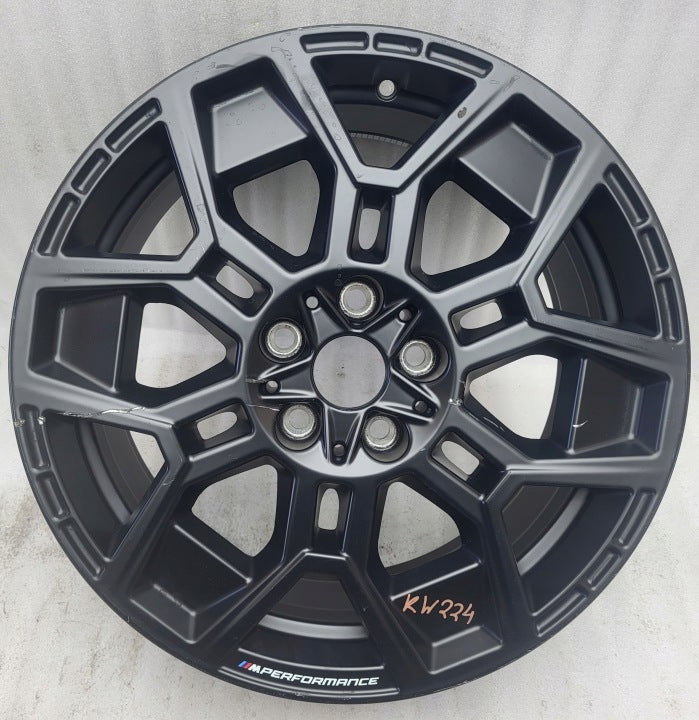 1x Alufelge 18 Zoll 7.5" 5x112 50ET Matt Schwarz 6898047 BMW Rim Wheel FEL2236325943le