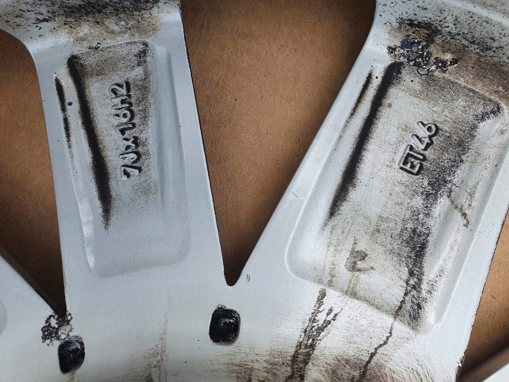 1x Alufelge 16 Zoll 7.0" 5x100 46ET Glanz Silber 6JA601025K Seat Ibiza Toledo Iv FEL7130918677ti