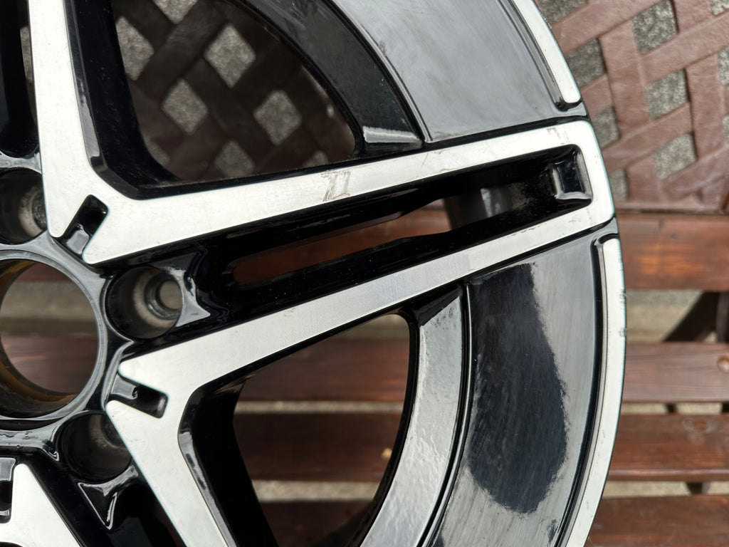 1x Alufelge 18 Zoll 7.5" 5x112 40ET Glanz Schwarz A2064011700 Mercedes-Benz W206 FEL8769074661qh