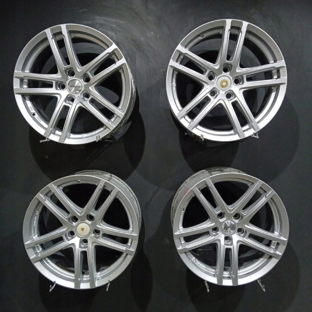 4x Alufelge 17 Zoll 7.5" 5x112 27ET Glanz Silber KBA52096 Audi A4 B8 Allroad G20 FEL8585364827qu