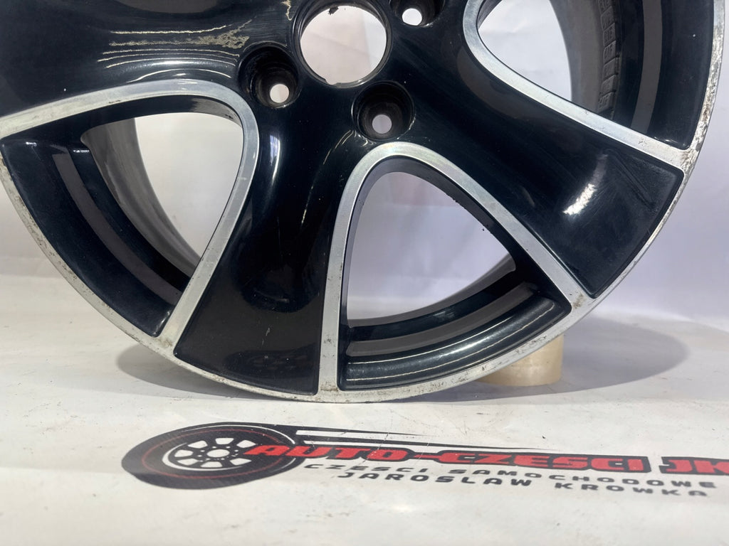 1x Alufelge 16 Zoll 6.5" 4x100 44ET Glanz Schwarz 40300 4318R Renault Clio I FEL4862607393kw