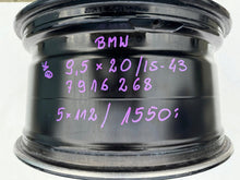 Load image into Gallery viewer, 1x Alufelge 20 Zoll 9.5" 5x112 43ET 7916268 BMW 1 Rim Wheel FEL8051822366qu