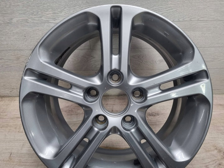1x Alufelge 16 Zoll 6.5" 5x114.3 55ET Glanz Grau HL46621 Honda Civic Rim Wheel FEL4861241493dw