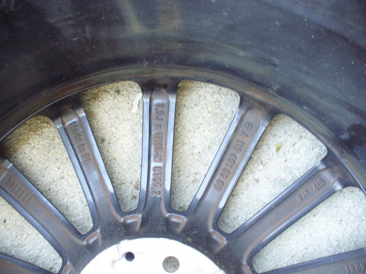 1x Alufelge 19 Zoll 8.5" 5x112 55ET A1184010300 Mercedes-Benz Cla X118 C118 FEL2215183910zr