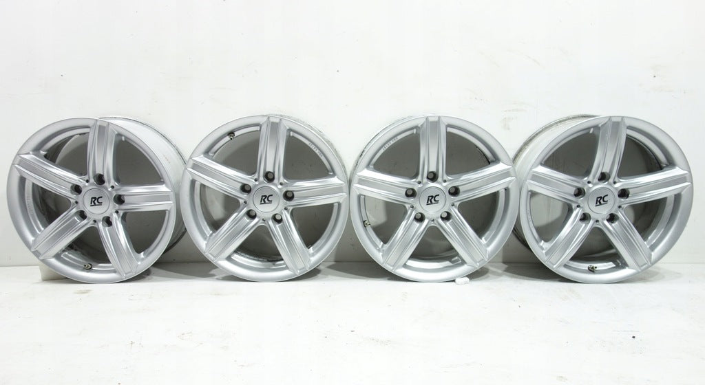 4x Alufelge 16 Zoll 7.5" 5x120 34ET Glanz Silber RC21-706 BMW Rim Wheel FEL9087822833dh