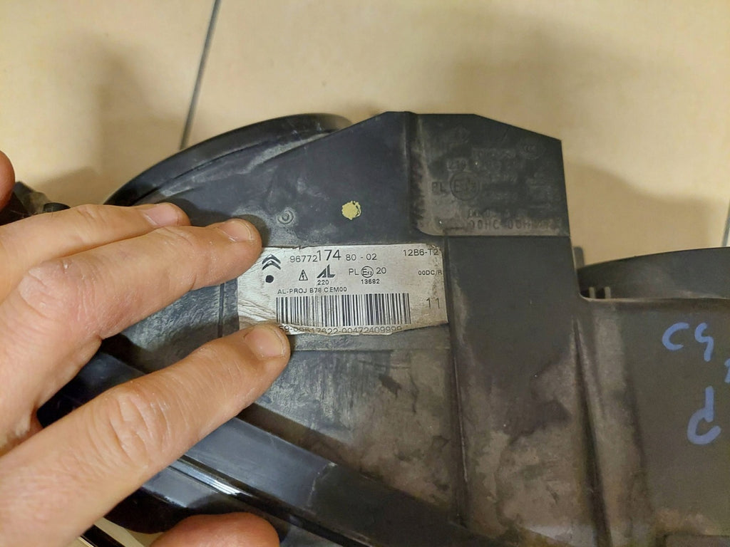 Frontscheinwerfer Citroën C4 Grand Picasso 9677217480-02 Rechts Headlight SCH3187093620rj