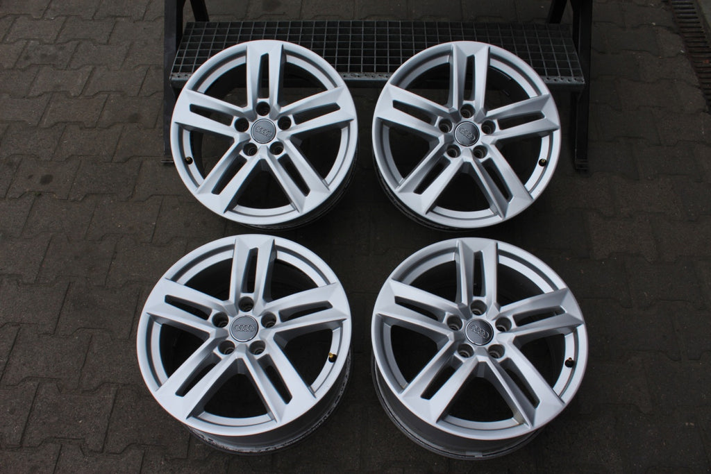 4x Alufelge 17 Zoll 7.0" 5x112 42ET Glanz Silber 8W0601025P Audi A4 B9 Rim Wheel FEL1226609780pm