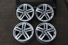 Laden Sie das Bild in den Galerie-Viewer, 4x Alufelge 17 Zoll 7.0" 5x112 42ET Glanz Silber 8W0601025P Audi A4 B9 Rim Wheel FEL1226609780pm