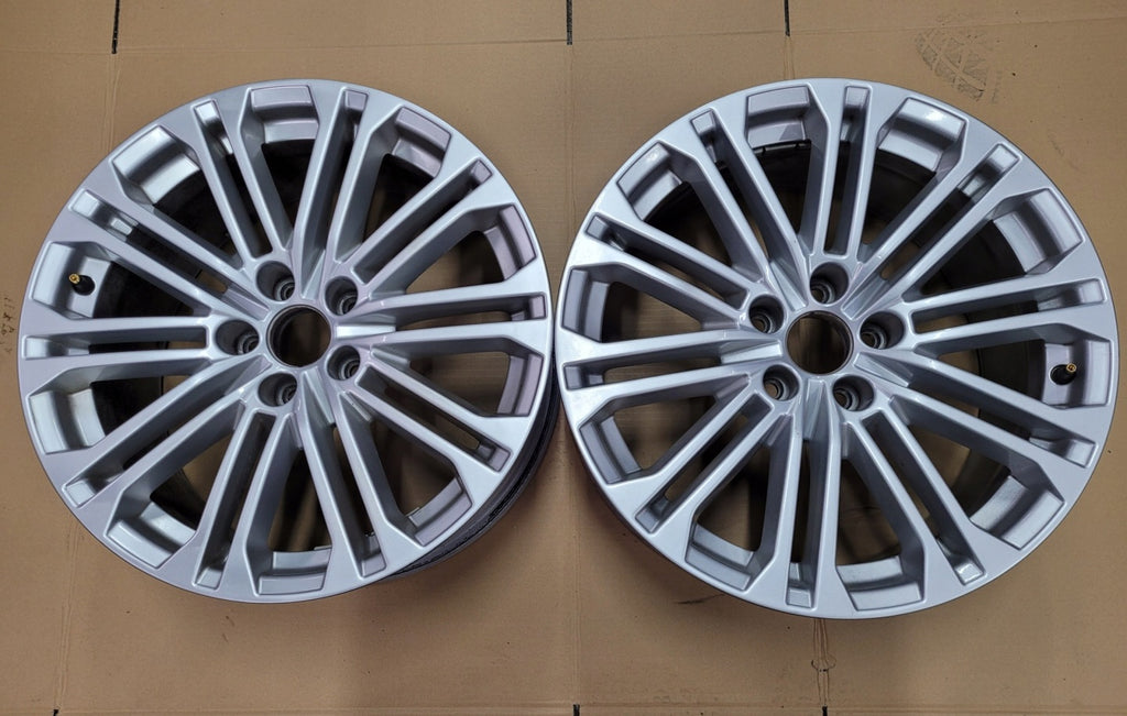 1x Alufelge 18 Zoll 8.0" 5x112 31ET Glanz Silber 8W0601025EE Audi A4 Rim Wheel FEL8589072667gw